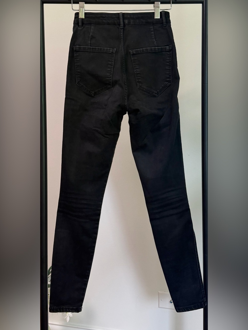 ZARA Trafaluc Black High Rise Skinny Jeans Women’s US 4 EU 36 Stretch Denim